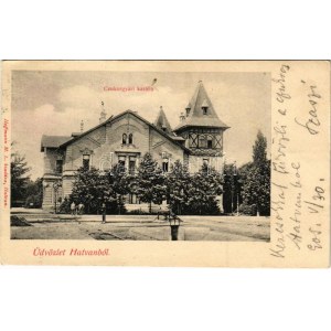 1905 Hatvan, cukorgyári kastély. Hoffmann M. L. kiadása (Rb)