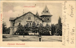 1905 Hatvan, cukorgyári kastély. Hoffmann M. L. kiadása (Rb)