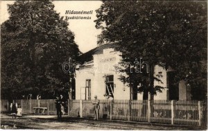 1924 Hidasnémeti, vasútállomás. Vasúti levelezőlapárusítás 6979. (EK)