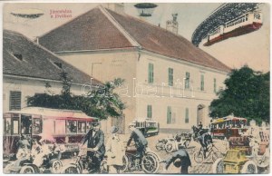 1910 Jánosháza, a jövőben montázslap. Rubin Salamon kiadása / in the future montage (EK)
