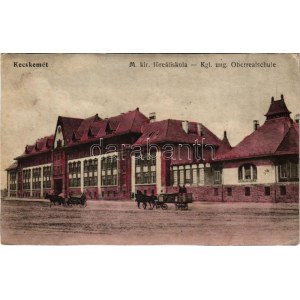1914 Kecskemét, M. kir. főreáliskola (fl)