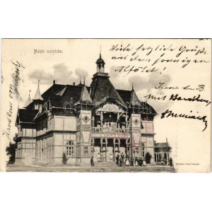 1904 Makó, Hollósy Kornélia színház. Gaál László kiadása (kis szakadás / małe rozdarcie)