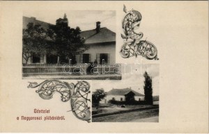 Nagyoroszi, Plébánia. Jugendstil (fl)