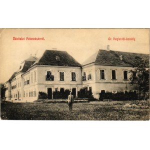 1911 Pétervására, Gróf Keglevich kastély. Fogyasztási szövetkezet kiadása (EK)