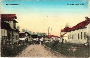 1915 Püspökladány, Kossuth Lajos utca (EK) + 