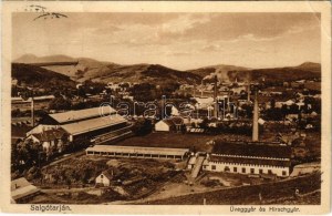 1929 Salgótarján, Üveggyár és Hirsch gyár (EB)