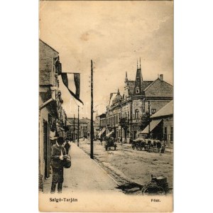 1912 Salgótarján, Fő út. Friedler Ármin kiadása (EK)