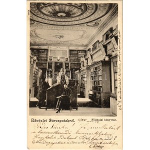 1900 Sárospatak, Főiskolai könyvtár, belső (EK)