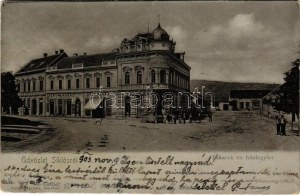 1903 Siklós, Takarék és Hitelegylet, Budimacz Antal, Reif Miksa és Igert Alajos üzlete. Feller Mariska kiadása (fl...