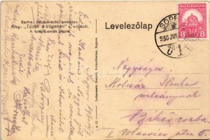 1930 Sopron, Memento et Labora, Bartha : Népszavazási emléklap 1921-ből. Krug : 