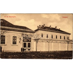 1916 Szeged, M. kir. állami fogház (EK)