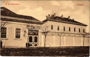 1916 Szeged, M. kir. állami fogház (EK)