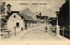 Szentendre, Dumtsa Jenő utca. Özv. Goldstein Mórné kiadása