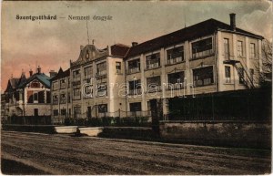 1918 Szentgotthárd, Nemzeti óragyár. Hermann Miksa kiadása (EK)
