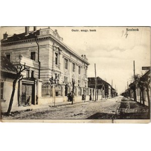 1915 Szolnok, bank Osztrák-magyar. Gettler József kiadása (fl)