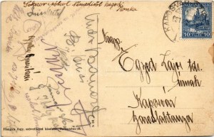 1931 Tolnanémedi, községháza, vasútállomás, Hangya üzlete és saját kiadása (fl)