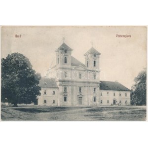 1914 Arad, Vártemplom. Ingusz J. és fia kiadása / kościół zamkowy (EK)