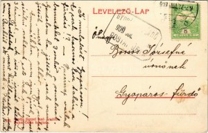 1909 Arad, Szent László utca. Kerpel Izsó kiadása. Ruhm Ödön felvétele / vista stradale