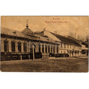 1911 Buziásfürdő, Baile Buzias; Bernáth, Csajági és Keiser villák. Eberle Keresztély kiadása / ville (fl...