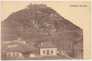 Déva, Déva vára, városi kisdedóvó (óvoda) / castle, kindergarten, nursery (EB)