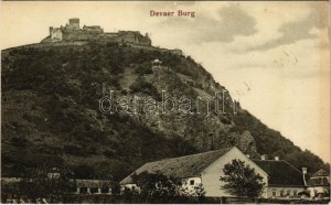 1918 Déva, Devaer Burg / vár / zamek (fl)