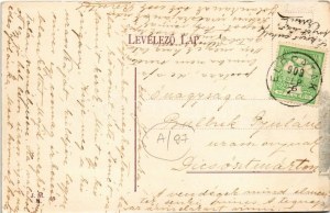 1909 Előpatak, Valcele; Posta és távirda hivatal, Postatakarékpénztár, villa / ufficio postale e telegrafico...