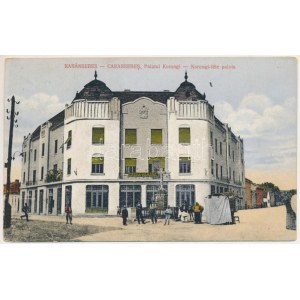 1916 Karánsebes, Karansebesch; Palatul Korongi / Korongi-féle palota / Palast (EK)