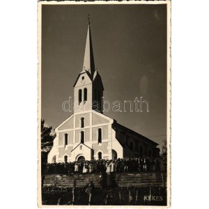 1941 Kékes, Chiochis ; Református templom / Église calviniste