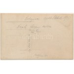1917 Kolozsvár, Kluž; Deák Ferenc utca, Boskovics és Diamantstein üzlete / ulice, obchod. foto