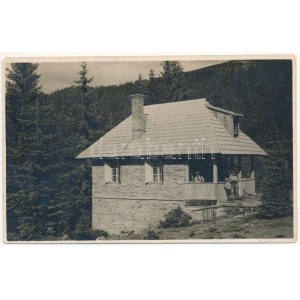 1932 Lupény, Lupeni; menedékház / oddychový dom, turistický dom. foto (EM)