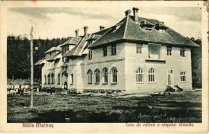1930 Málnásfürdő, Malnas Bai; Casa de odihna a corpului didactic / A nevelőtestület üdülőháza. Kiadja F. Formescu ...