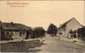 Máriaradna, Mária-Radna, Radna (Lippa, Lipova); Kossuth Lajos utca, Hotel Faller szálloda a Motoroshoz. W.L. (?) 3020...