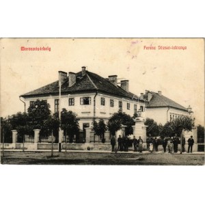 1909 Marosvásárhely, Targu Mures ; Ferenc József laktanya / K.u.K. military barracks (fl)