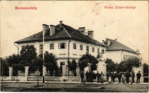 1909 Marosvásárhely, Targu Mures ; Ferenc József laktanya / K.u.K. military barracks (fl)