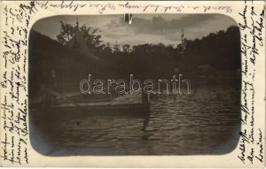 1916 Nagyszeben, Hermannstadt, Sibiu ; fürdő / spa, bain. photo