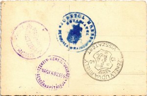 1940 Nyárádszereda, Nyárád-Szereda, Miercurea Nirajului; bevonulás / Einzug der ungarischen Truppen. Foto + ...