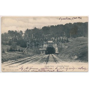 1908 Orsova, Vasúti alagút / Tunel kolejowy Porta Orientalis (EB)