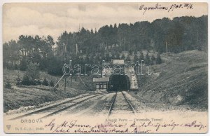 1908 Orsova, Vasúti alagút / Tunel kolejowy Porta Orientalis (EB)