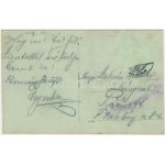 1916 Petrozsény, Petroseni, Petrosani; M. kir. dohányáruda, Szüszer Bernát és fia üzlete. Adler kiadása / tobacco shop ...