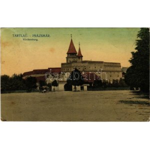 1915 Prázsmár, Tartlau, Presmer, Prejmer; Kirchenburg / Erődtemplom / hradní kostel (Rb)