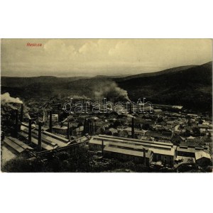 Resicabánya, Resicza, Recita, Resita; vasgyár. Braumüller L. kiadása / ironworks, iron factory (EK...