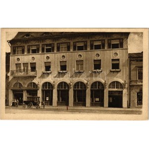 1917 Segesvár, Schässburg, Sighisoara; Hotel zum goldenen Stern / szálloda és kávéház az Aranycsillaghoz ...