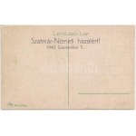 Szatmárnémeti, Satu Mare ; Kossuth kert / park + Szatmár-Németi hazatért ! 1940. szeptember 5. (EK...