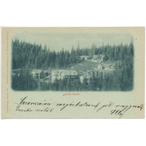 1899 (Vorläufer) Szebenjuharos, Hohe Rinne, Paltinis; G.A. Seraphin, Jos. Drotleff (EK)