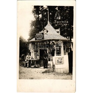 1931 Szováta, Sovata ; Bazarul d'Or / bazár, üzlet / shop, bazaar. photo (EK)
