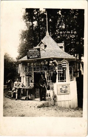 1931 Szováta, Sovata; Bazarul d'Or / bazár, üzlet / shop, bazaar. foto (EK)