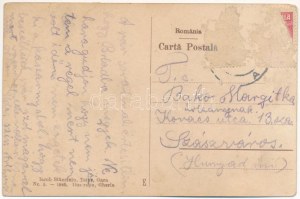 Tövis, Teius; Oficiul postal No. 2. / 2. sz. postahivatal. Iacob Stancioiu Nr. 5. 1925. / 2. poštovní úřad (EB...