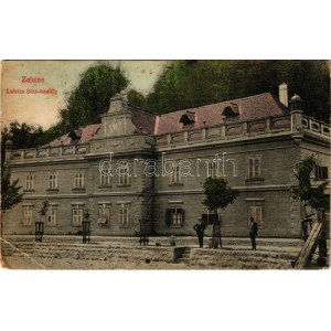1909 Zalatna, Zlatna ; Lukács Béla miniszter kastélya. Lobstein Lázár kiadása / château (EB)