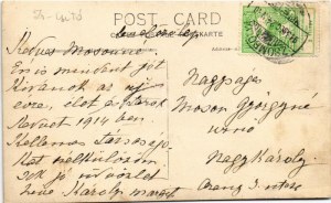 1913 Zsombolya, Hatzfeld, Jimbolia ; Gróf Csekonics Csitó kastélya / château. photo (EK)