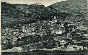 Dobsina, Dobschau; látkép. Ifj. Rábely Miklós kiadása / vista generale (fa)